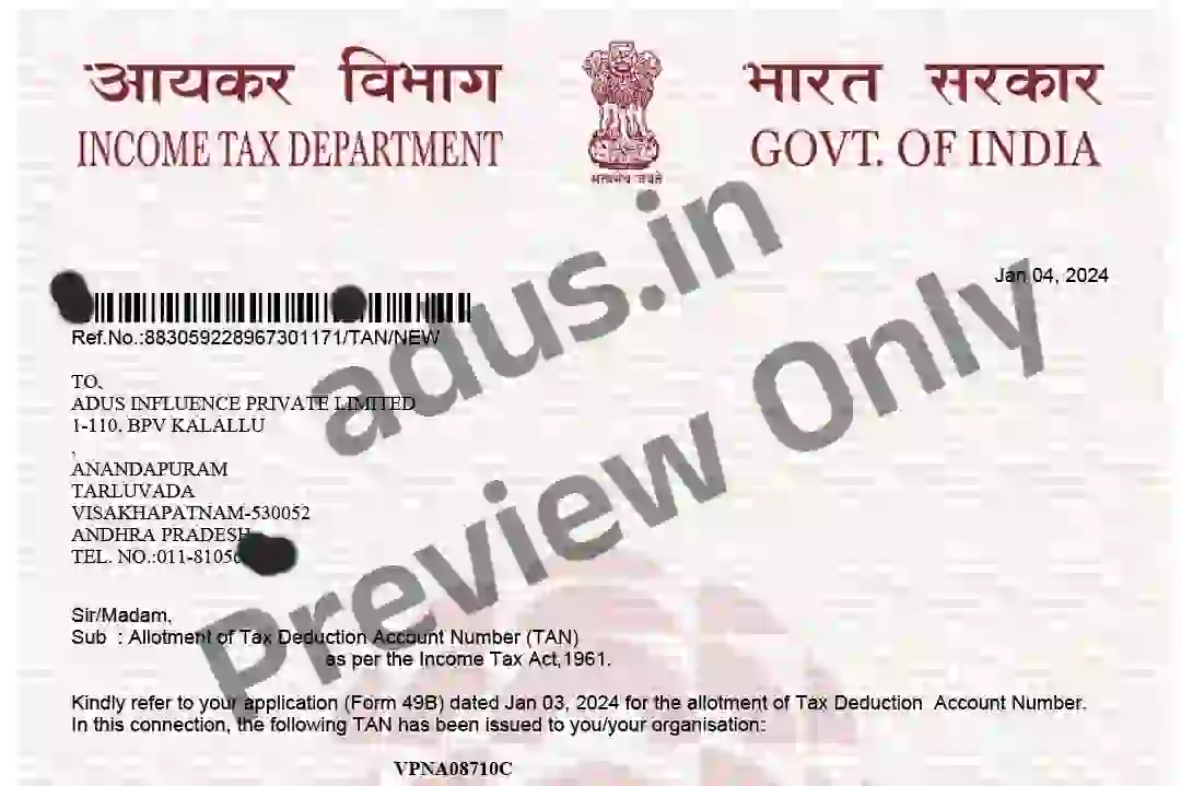 Adus.in tan cirtificate_adus.in Venkatkonduruvk Adus Venkat Konduru VK Ai Video Suprise gift late family member video photo editing